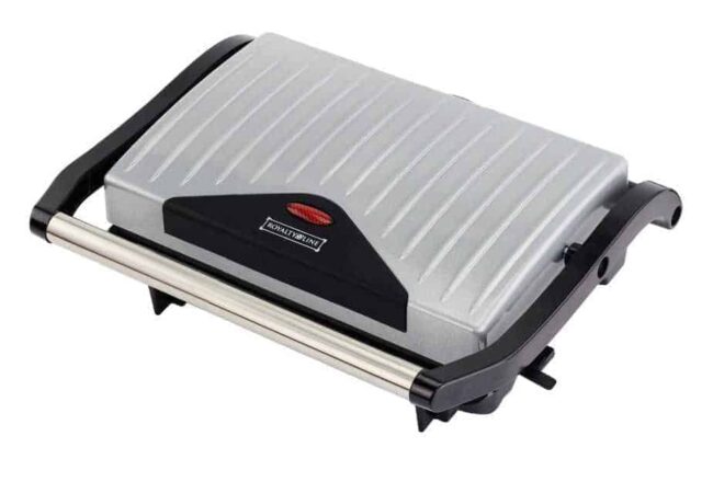 Griglia per panini RoyaltyLine RL-PM.750.417.1 da 750W - immagine 3