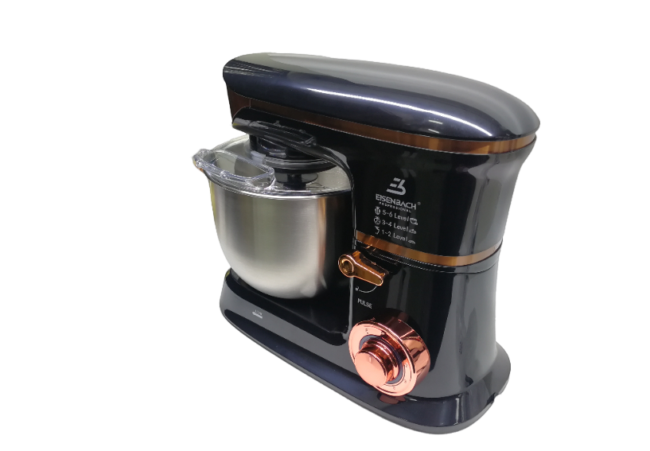 Planetaria Eisenbach Professional 6.5L | 6 Velocità + Funzione Impasto 2000W Black - immagine 3