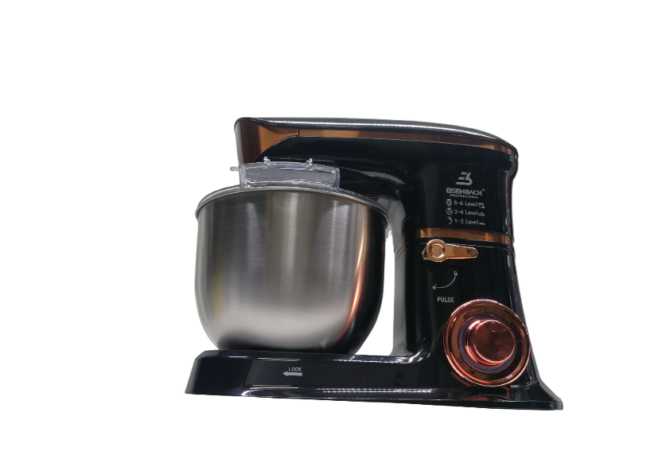 Planetaria Eisenbach Professional 6.5L | 6 Velocità + Funzione Impasto 2000W Black - immagine 4