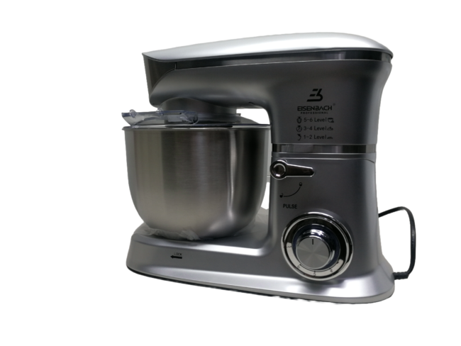 Planetaria Eisenbach Professional 6.5L | 6 Velocità + Funzione Impasto 2000W Silver - immagine 3