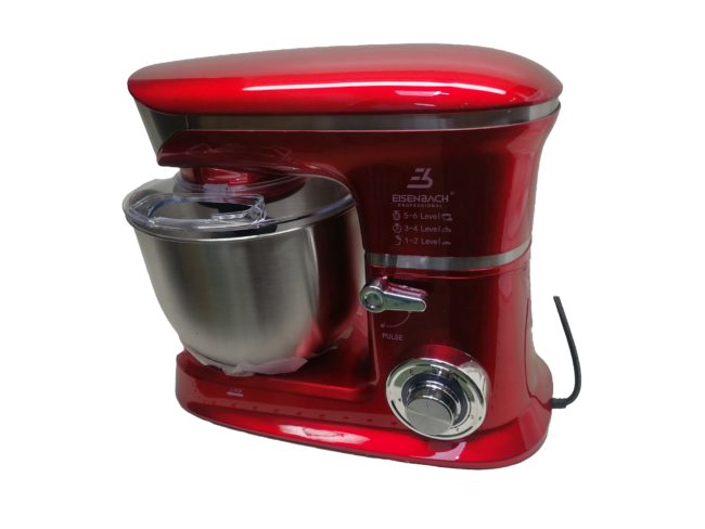 Planetaria Eisenbach Professional 6.5L | 6 Velocità + Funzione Impasto 2000W Red - immagine 2