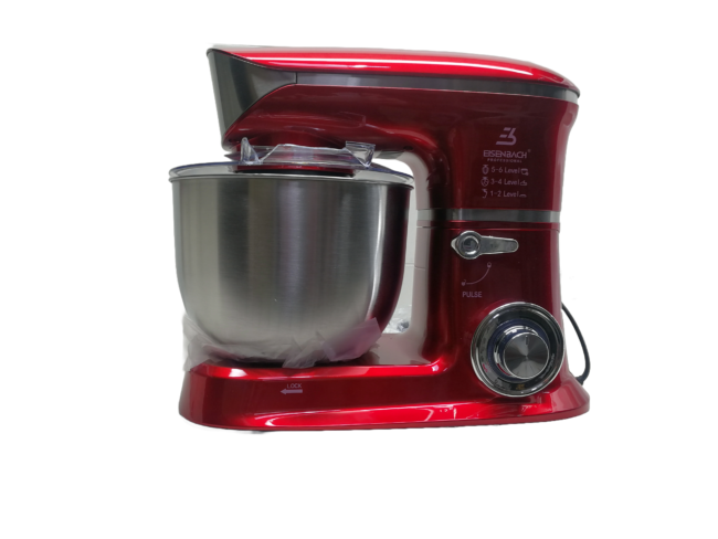 Planetaria Eisenbach Professional 6.5L | 6 Velocità + Funzione Impasto 2000W Red - immagine 4