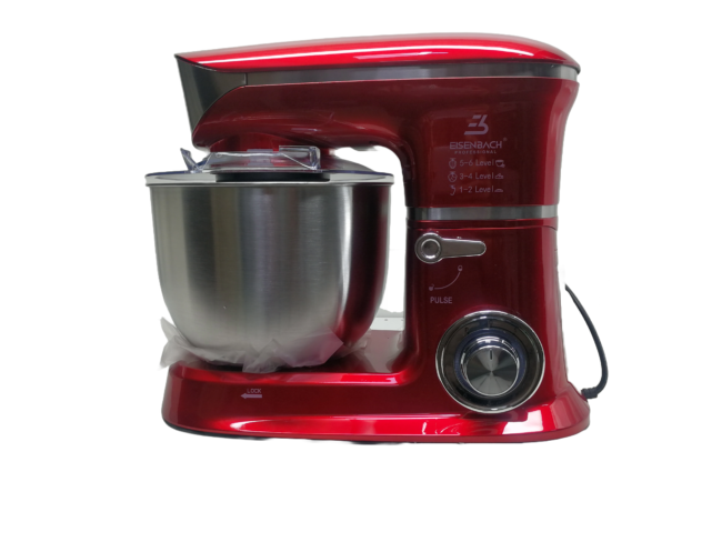 Planetaria Eisenbach Professional 6.5L | 6 Velocità + Funzione Impasto 2000W Red - immagine 5