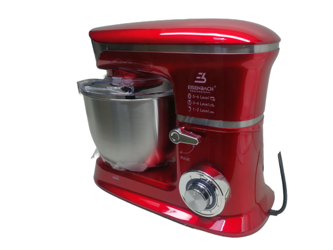 Planetaria Eisenbach Professional 6.5L | 6 Velocità + Funzione Impasto 2000W Red