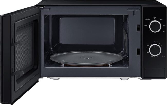 Royalty Line® MWO3818 Forno a microonde indipendente - Forno a microonde - 20 litri - Microonde - 700 W - Forno a microonde indipendente con 6 livelli di potenza - Nero - immagine 4